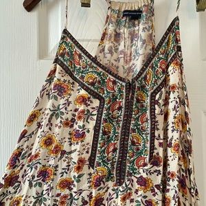 Floral boho sundress